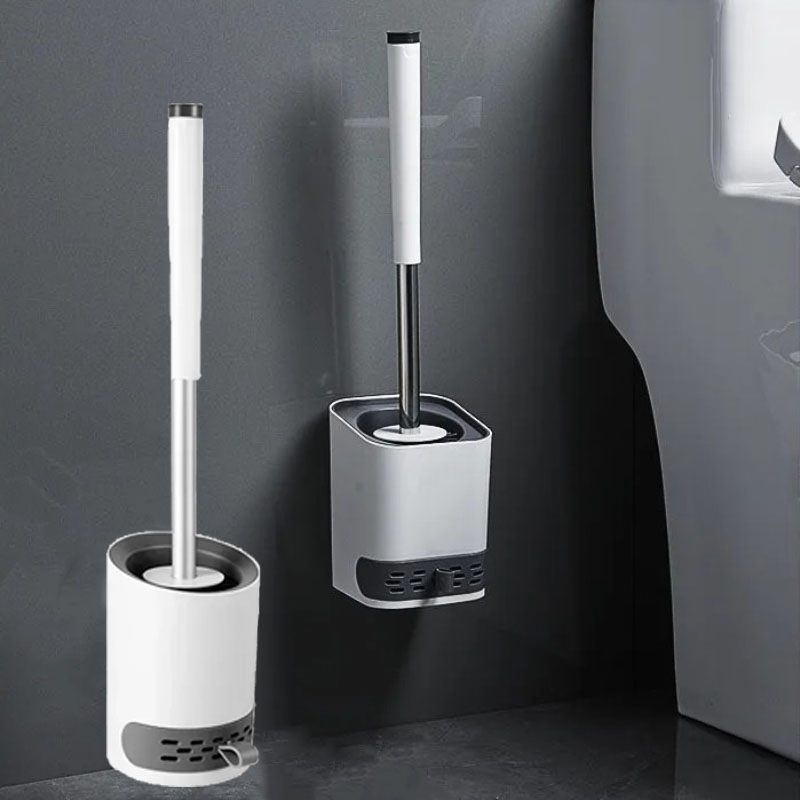 Home Creation Bathroom - Szczotka do WC z silikonu i