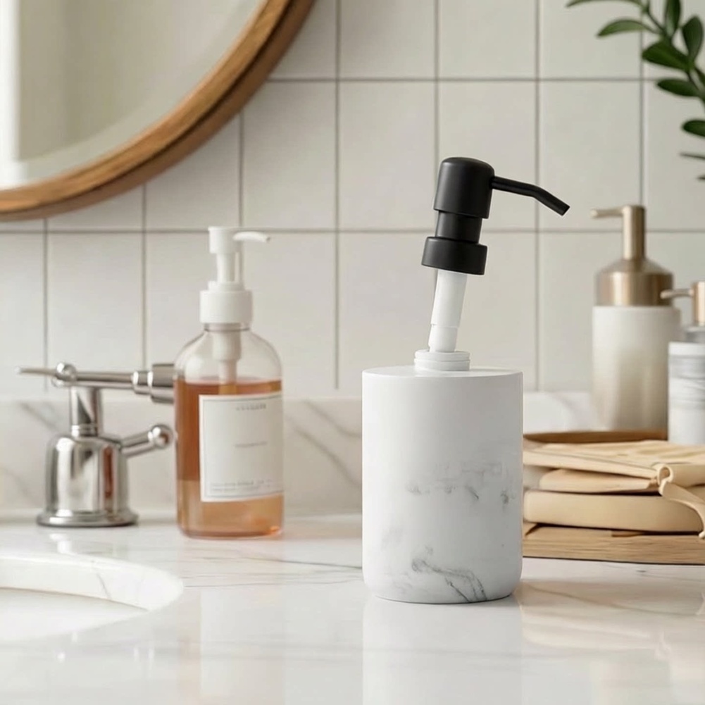 Home Bathroom Pressure Pump - Dozownik do mydła z żywicy o