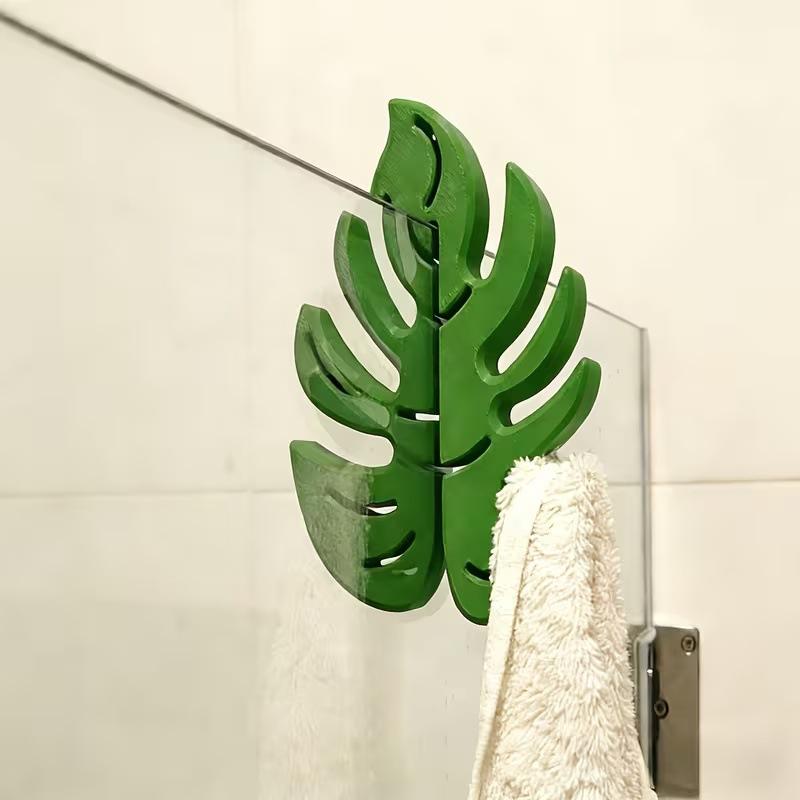 Zielony liść monstery na haczy – Jet Home Bathroom recenzja i cena