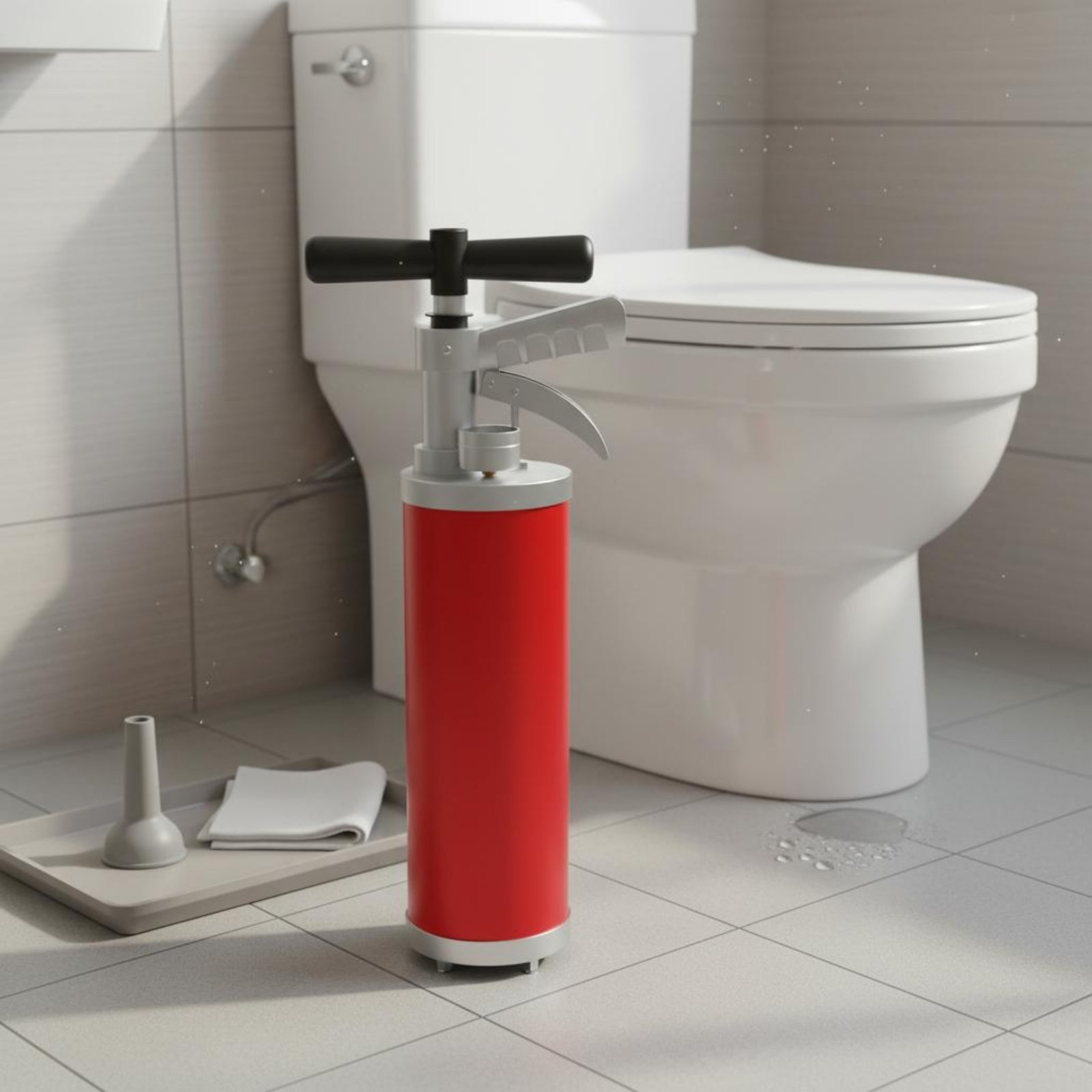 Pompka do udrażniania odpływów – Home Bathroom Pressure Pump recenzja i cena