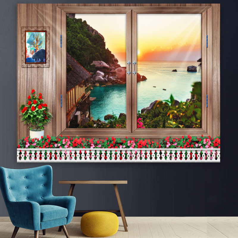 Imitacja gobelinu w kształcie  – Home Creation Bathroom recenzja i cena