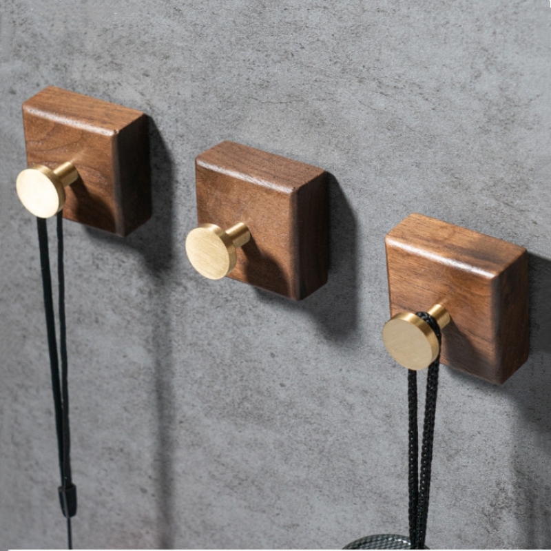 2/1 szt. Hak z drewna orzechow – Home Creation Bathroom recenzja i cena