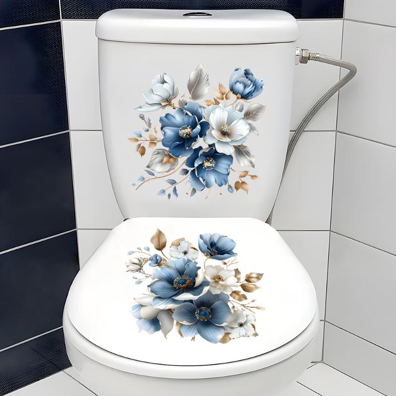 Niebieska naklejka na toaletę  – Jet Home Bathroom recenzja i cena