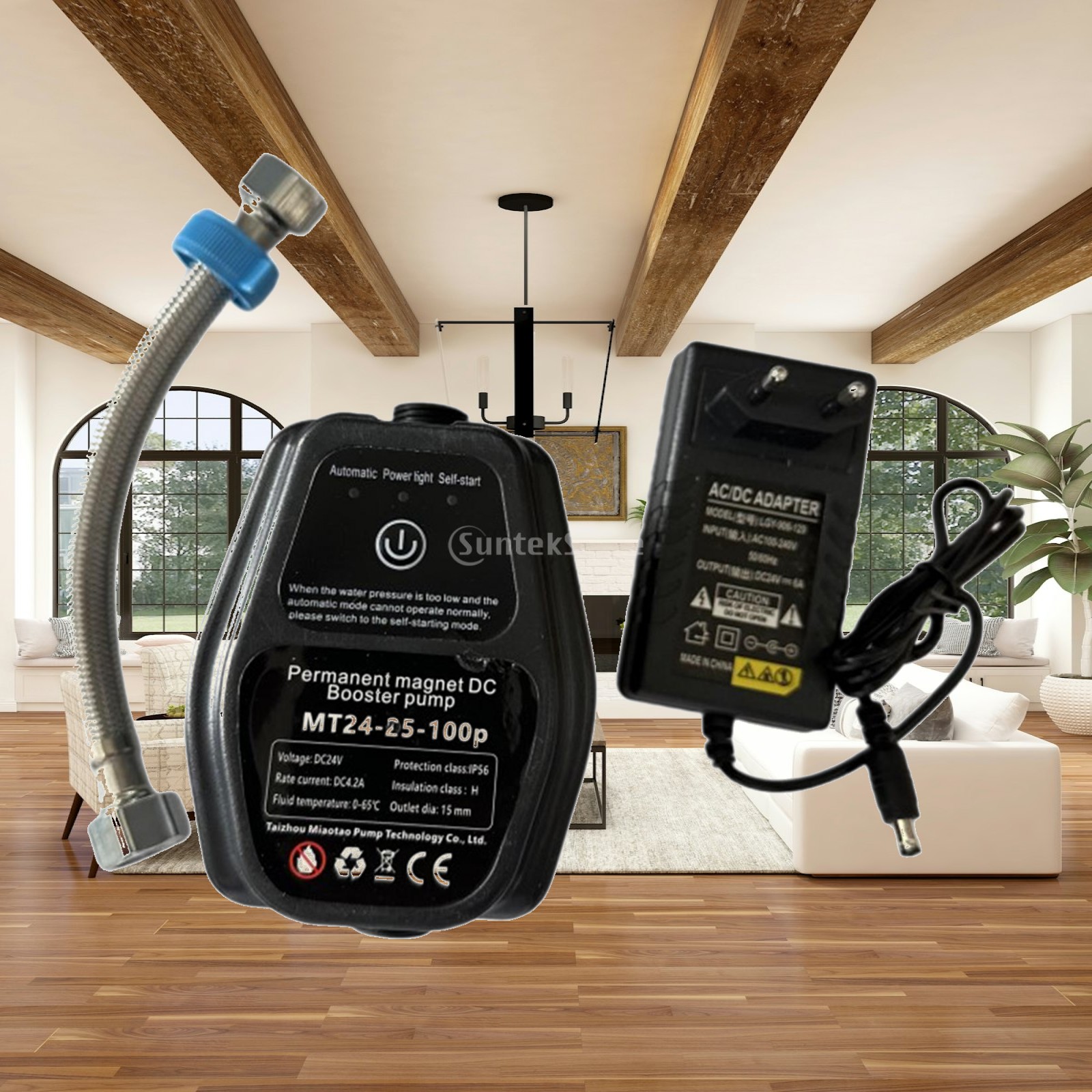 Automatyczny sterownik pompy w – Home Bathroom Pressure Pump recenzja i cena