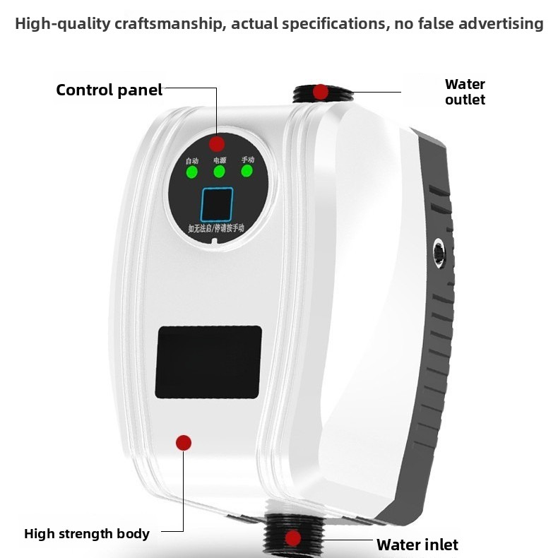 Pompa wspomagająca ciśnienie w – Home Bathroom Pressure Pump recenzja i cena